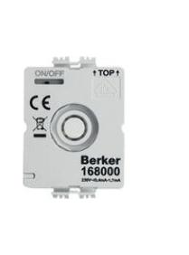 Berker 168000 Beleuchtungseinsatz 230V 1,7mA Schalter