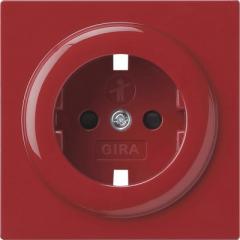 Gira 092143 Abdeckung SCHUKO KS S-Color Rot