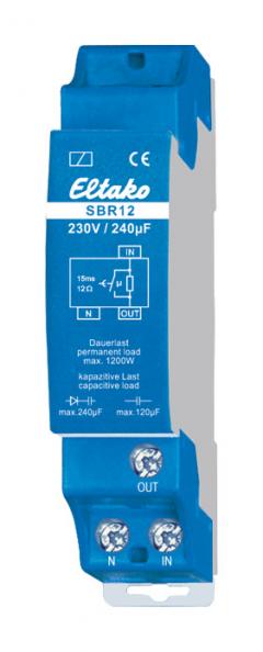 Eltako 22100430 Strombegrenzungsrelais SBR12-230V/240F kapazitiv