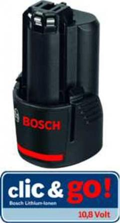 Bosch 1600Z0002X Ersatzakku Li-Ion 10,8 V