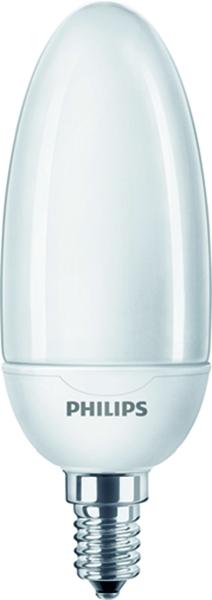 Philips 68095600 Energiesparlampe Softone Candle 12W WW E14 220-240V 1PF/6