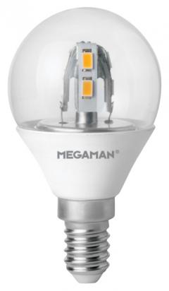 Megaman MM21052 LED-Leuchtmittel Ultra Comp Classic klar 3W 250lm E14 828