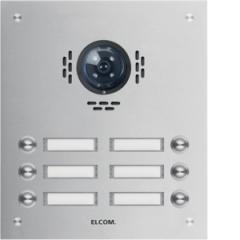 Elcom 1106181BTC UP-Tuerstation TVG-6/2 ESTA Edelstahl