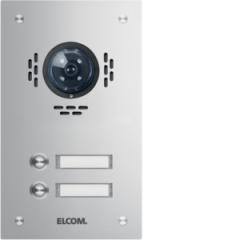 Elcom 1102180BTC UP-Tuerstation TVG-2/1 ESTA Edelstahl