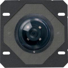 Elcom 1816500 Einbaukamera mit Tuerlautsprecher BTC-500 i2-BUS Color 2Draht-Video