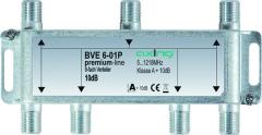 Axing BVE6-01P 6fach Verteiler , 5-1218 MHz
