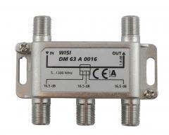 WISI DM-63 A 0016 Abzweiger, 3-fach, 16 dB