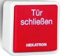 Hekatron 6500143 Handausloesetaster HAT 02 Auf-/Unterputz