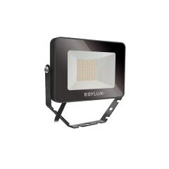 EsyLux EL10810794 OFL Basic 10W 3000K BLACK LED-Strahler