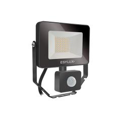 EsyLux EL10810817 AFL Basic 10W 3K schwarz LED-Strahler