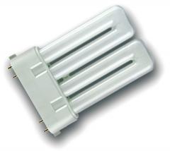 Osram 4050300299037 Leuchtmittel Kompaktleuchtstofflampe Dulux F 2x2 pin , Weiß