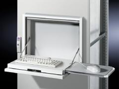 RITTAL 2379900 Mousepad-Ablage f.Tastatur-Klapplade ausziehbar