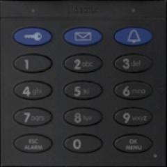 MOBOTIX Mx-A-KEYC-b mit RFID-Technik für T26 schwarz Keypad