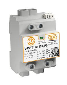 OBO Bettermann V-PV-T1+2-1000FS Y-Schaltung +FS 1000VDC CombiController V-PV , 5094232