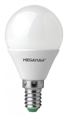 Megaman Dim. P45 matt 5W 470lm E14 828 LED-Leuchtmittel