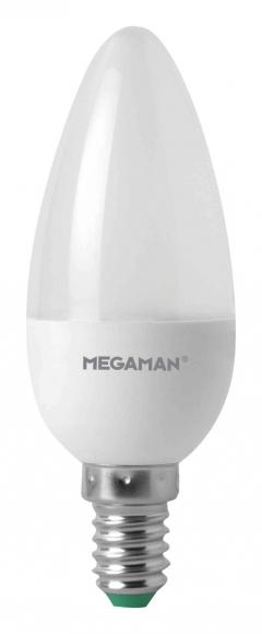 Megaman Dim. C35 matt 5W 470lm E14 828 LED-Leuchtmittel