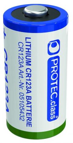 PROTEC.class 05105432 P123PHO CR123A Lithium 3V 1600mAh (MHD) Photobatterie