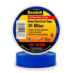 3M 7000031670 Scotch35-19x20bl NR.35 19mmx20m blau Isolierband