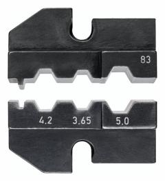 Knipex 97 49 83 LWL-Stecker 3,65/4,2/5mm Crimpeinsatz