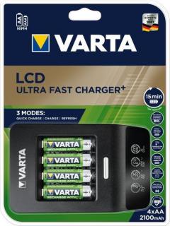 Varta LCD Ultra Fast Ch.+ 4x AA 56706 2100mAh