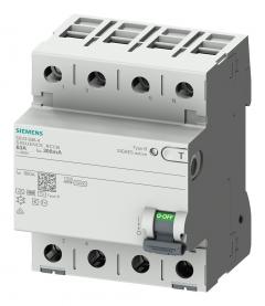 Siemens 5SV3344-4 4polig Typ B 40A 30mA 400V FI-Schutzschalter
