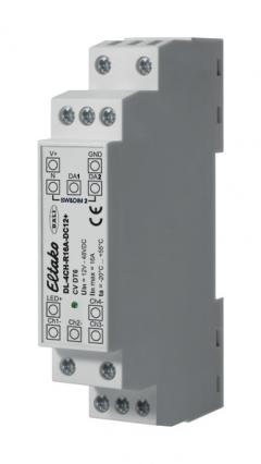 Eltako 33000021 DL-4CH-R16A 4-Kanal DALI 16A für HS LED-Dimmer