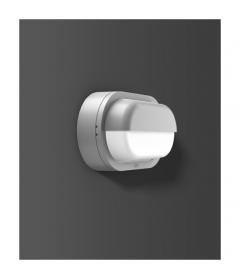 RZB 582065.004 Alu-Lux oval 8W 220lm 830 silber LED-Wandleuchte