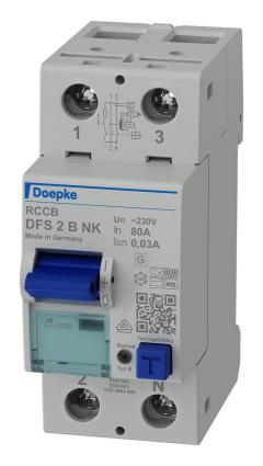 Doepke 09154595 DFS2 080-2/0,03-B NK FI-Schutzschalter