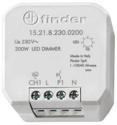 Finder 15.21.8.230.0200 200 W LED Elektronischer Dimmer