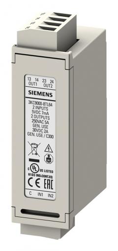 Siemens 3KC9000-8TL64 ATC6 2DI/2DO Relais Erweiterungsmodul
