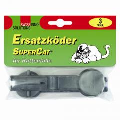 Swissinno 1060001 Ersatzköder Super Cat 3er Pack für Rattenfalle