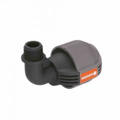 Gardena 2781-20 Sprinklersystem L-Stück Außengewinde 19 mm () , 25 mm, Quick&Easy