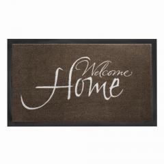 Siena Home 555-1-441-517 Fußmatte Peva Welcome taupe 45 x 75 cm