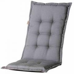 Madison PHOSB239 Auflage für Sessel hoch, Panama grau 75% Baumwolle 25% Polyester