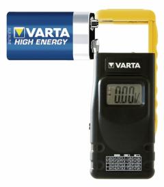 Varta Batterietester, LCD Dig.AA,AAA,C,D 9V