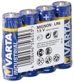 Varta 4er Alkaline, Mignon, AA, LR06, 1.5V
