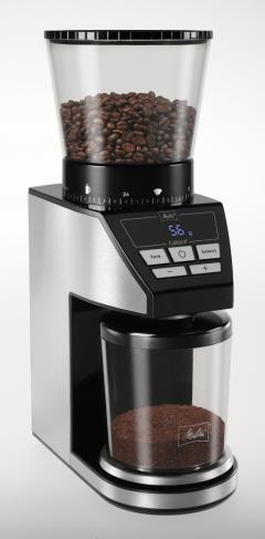Melitta 1027-01 Calibra schwarz-Edelstahl Kaffeemühle