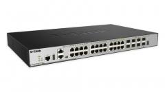 D-Link DGS-3630-28TC/SI 24x10/100/1000Mbit/s Gigabit Stack Switch
