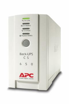 APC BK650EI 650VA/400W BHT=92x165x285mm Back UPS CS 650VA