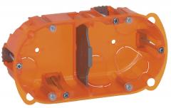 Legrand 080102 UP-Dose BATIBOX UP-/HW 2FACH , (orange)