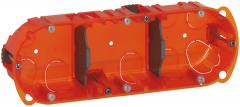 Legrand 080103 UP-Dose BATIBOX UP-/HW 3FACH , (orange)