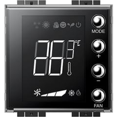 Bticino LN4691 Thermostat SCS mit Display anthrazit