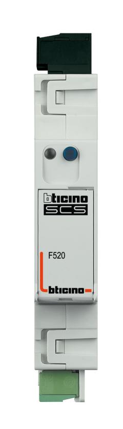 Bticino F520 Stromdatenlogger 3fach 1TE