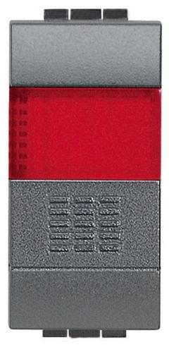 Bticino L4038R Taster 1polig Leuchtsignal Rot