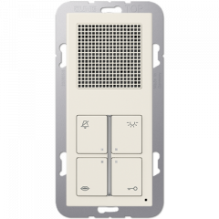 Jung SI4ADW Audio-Innenstation Design Standard, Serie AS, weiß