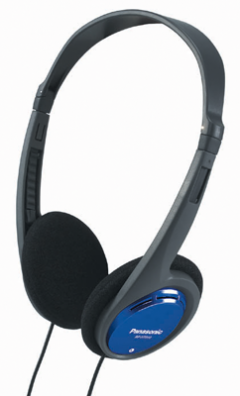 Panasonic RP-HT010 blau Leicht-Kopfhörer