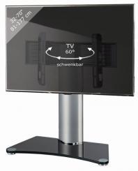 VCM WINDOXA-MAXI Schwarzglas TV-Standfuß