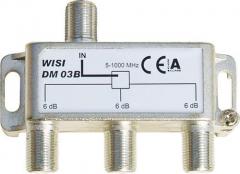 WISI DM-03B 3-fach BK-Verteiler,6dB
