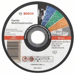 Bosch 2608602383 Trennscheibe gerade, 125mm