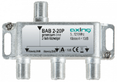 Axing BAB2-20P 2fach Abzweiger , 20 dB , 5-1218